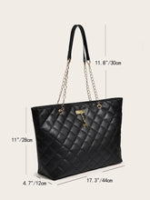 Load image into Gallery viewer, QUILTED TOTE BAG - AVAILABLE IN 3 COLORS