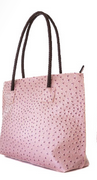 Load image into Gallery viewer, O$TRICH EMBOSSED TOTE &amp; WRISTLET SET - 12 COLORS AVAILABLE
