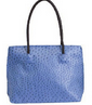 Load image into Gallery viewer, O$TRICH EMBOSSED TOTE &amp; WRISTLET SET - 12 COLORS AVAILABLE
