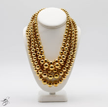 Load image into Gallery viewer, FAUX PEARL NECKLACE AND EARRING SETS - AVAILABLE IN 4 COLORS
