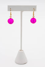 Load image into Gallery viewer, CRYSTAL GLOBE CHANDELIER EARRINGS - 3 COLORS
